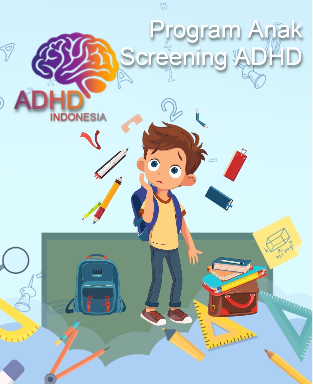 Program ADHD Indonesia Kabupaten Bangka Barat Screening ADHD Non-Diagnostik